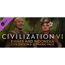 Sid Meier's Civilization VI - Khmer and Indonesia Civilization & Scenario Pack DLC EU Steam CD Key