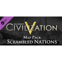 Sid Meier's Civilization V - Scrambled Nations Map Pack DLC EU Steam CD Key