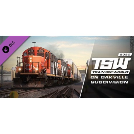 Train Sim World - Canadian National Oakville Subdivision: Hamilton - Oakville Route Add-On DLC Steam Altergift