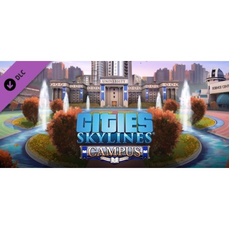 Cities: Skylines - Campus DLC Steam Altergift