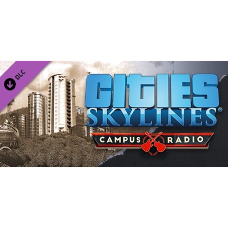 Cities: Skylines - Campus Radio DLC EU Steam CD Key