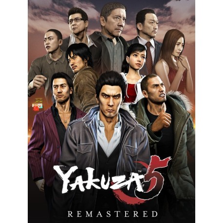 Yakuza 5 Remastered RoW Steam CD Key