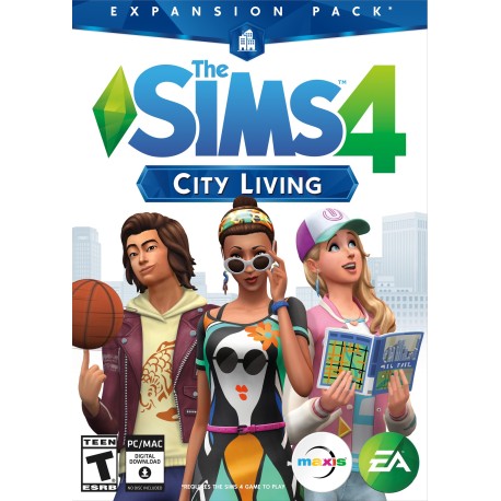 The Sims 4 - City Living DLC EU PC Origin CD Key