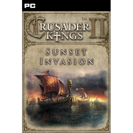 Crusader Kings II - Sunset Invasion DLC PC Steam CD Key