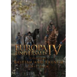 Europa Universalis IV - Colonial British and French Unit Pack DLC Steam DLC Key