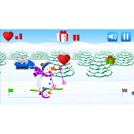 Snowman from Russia Steam Gift