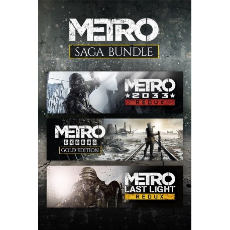 Metro Saga Bundle EU Steam CD Key