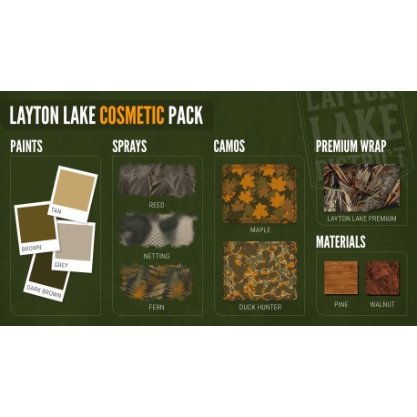 theHunter: Call of the Wild - Layton Lake Cosmetic Pack DLC Steam CD Key