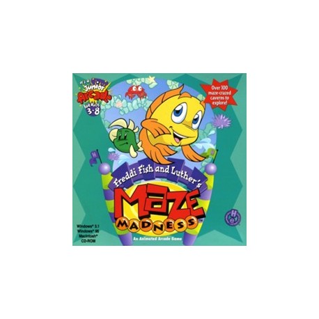 Freddi Fish and Luther's Maze Madness Steam CD Key