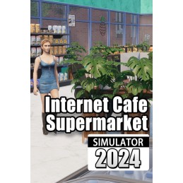 Internet Cafe & Supermarket Simulator 2024 PC Steam CD Key