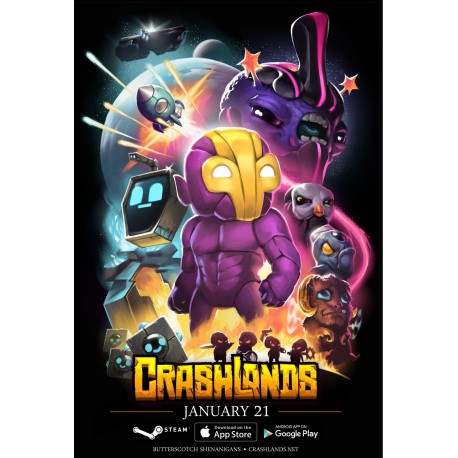 Crashlands PC Steam Account