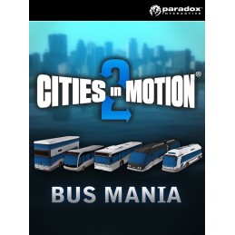 Cities in Motion 2 - Bus Mania DLC EU PC Steam CD Key