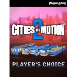 Cities in Motion 2 - Players Choice Vehicle Pack DLC EU PC Steam CD Key