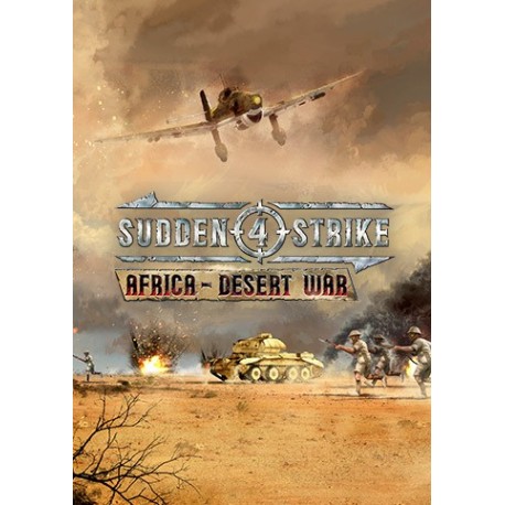 Sudden Strike 4 - Africa: Desert War DLC EU PC Steam CD Key