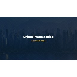 Cities: Skylines II - Creator Pack: Urban Promenades DLC PC Steam CD Key