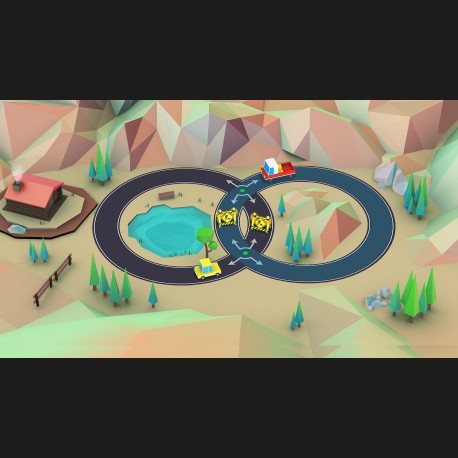 Car Puzzle: Round Ways Steam CD Key