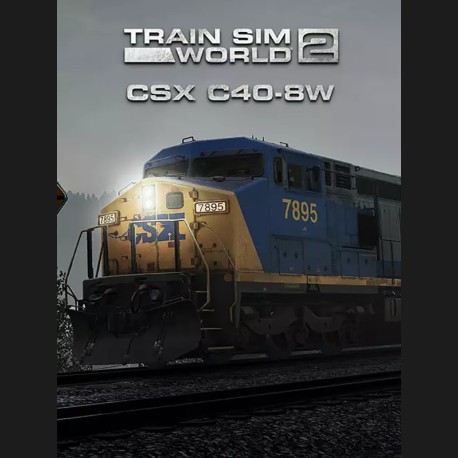 Train Sim World 2 - CSX C40-8W Loco Add-On DLC Steam CD Key