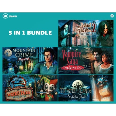 Hidden Object Bundle 5 in 1 Steam CD Key