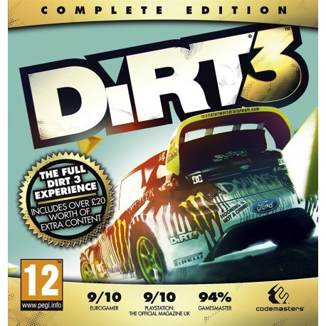 DiRT 3 Complete Edition EU Steam CD Key