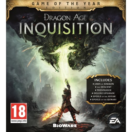 Dragon Age: Inquisition Game of the Year Edition PC Origin CD Key