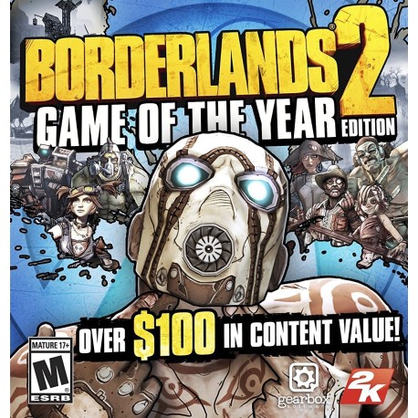 Borderlands 2 Game Of The Year Edition Steam CD Key (MAC OS X)