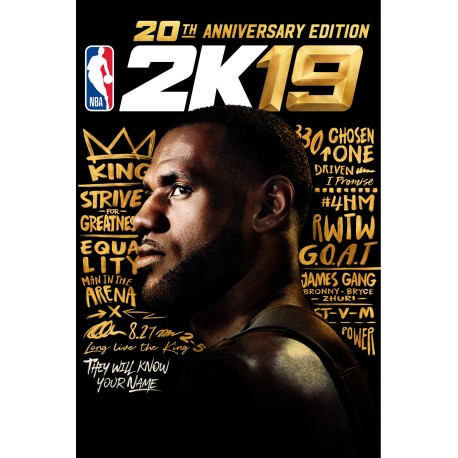 NBA 2K19 20th Anniversary Edition EU PC Steam CD Key