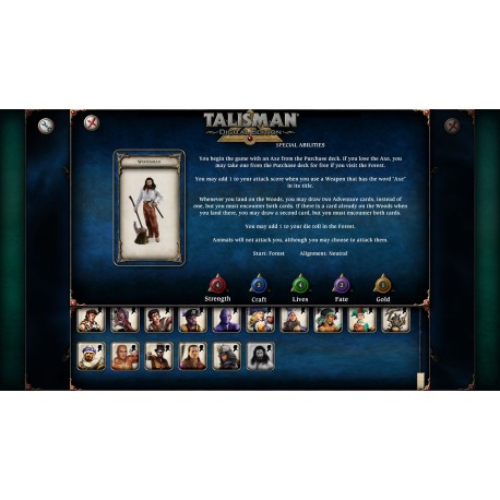 Talisman - Character Pack 17 - Woodsman DLC Steam CD Key