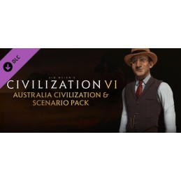 Sid Meier's Civilization VI - Australia Civilization & Scenario Pack DLC EU Steam CD Key