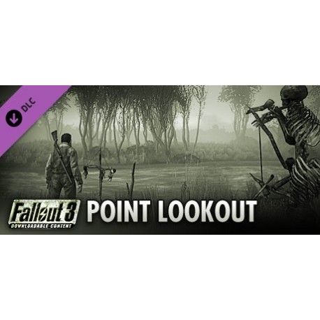 Fallout 3 - Point Lookout DLC EN Language Only EU Steam CD Key