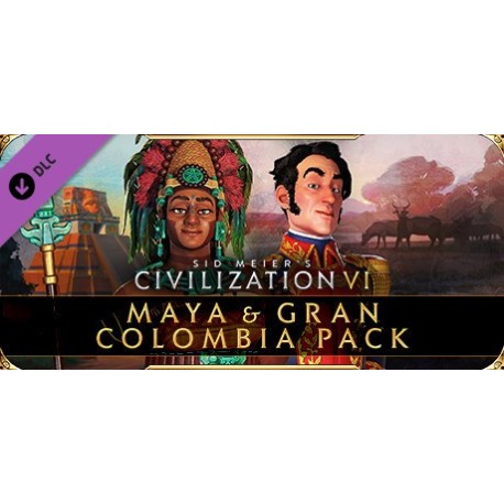 Sid Meier's Civilization VI - Maya & Gran Colombia Pack DLC PC Steam CD Key