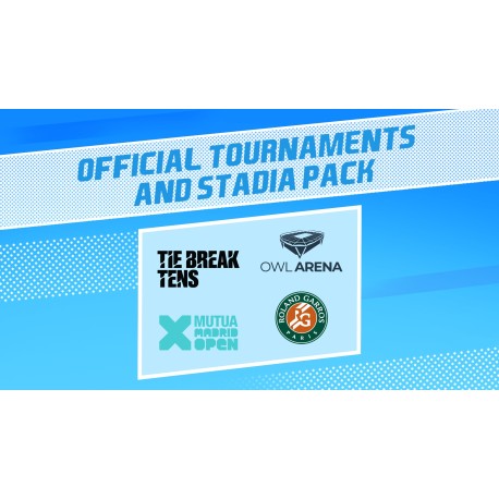 Tennis World Tour 2 - Official Tournaments and Stadia Pack DLC Steam CD Key
