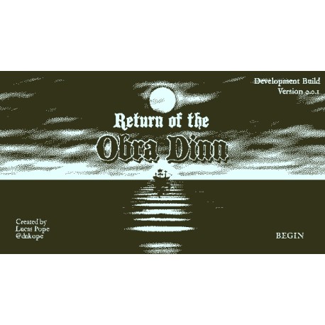 Return of the Obra Dinn EU Steam Altergift