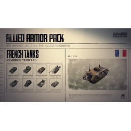 Hearts of Iron IV - Allied Armor Pack DLC PC Steam CD Key