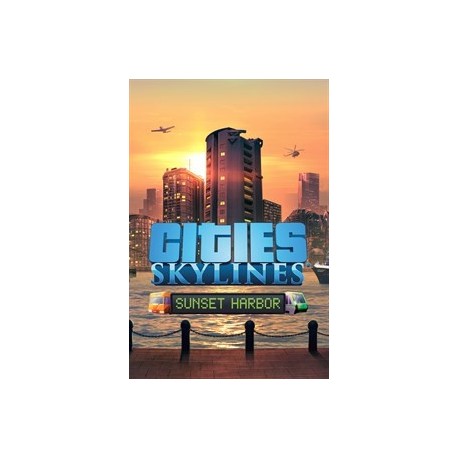 Cities: Skylines - Sunset Harbor DLC EU Steam CD Key