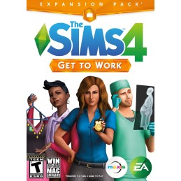 The Sims 4 - Get to Work DLC EU PC EA App CD Key