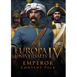 Europa Universalis IV - Emperor Content Pack DLC EU PC Steam CD Key
