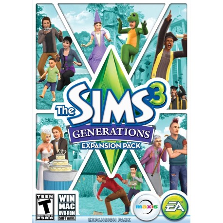 The Sims 3 + Generations Expansion Pack DLC EA App CD Key