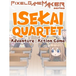 Pixel Game Maker Series ISEKAI QUARTET Adventure Action Game Steam CD Key