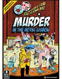 Detective Case and Clown Bot in: Murder in the Hotel Lisbon PC Steam CD Key