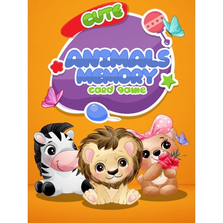 Cute animals memory card game Steam CD Key