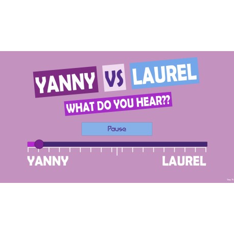 What do you hear?? Yanny vs Laurel Steam CD Key