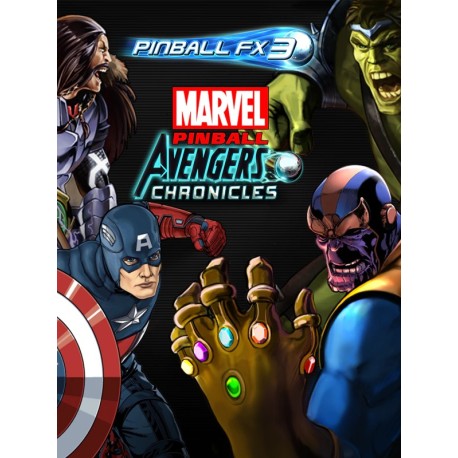 Pinball FX3 - Marvel Pinball - Avengers Chronicles DLC Steam CD Key