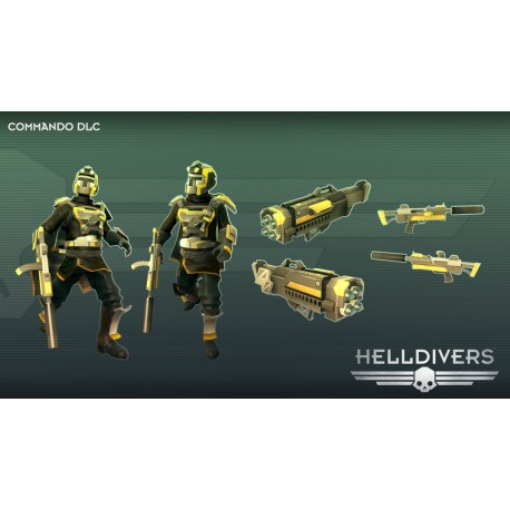 HELLDIVERS - Commando Pack DLC PC Steam CD Key