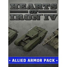 Hearts of Iron IV - Allied Armor Pack DLC EU Steam CD Key