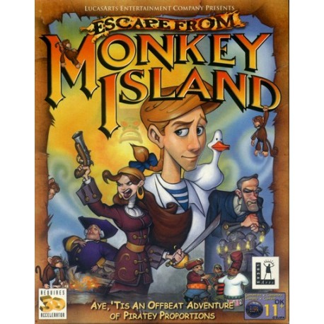 Escape from Monkey Island EU Steam CD Key