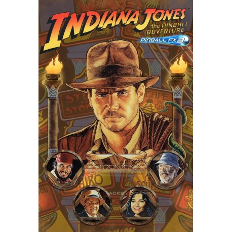 Pinball FX3 - Indiana Jones: The Pinball Adventure DLC Steam CD Key