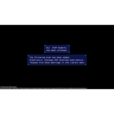 Superdimension Neptune VS Sega Hard Girls - EXP Expert DLC Steam CD Key