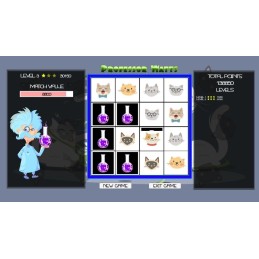 Professor Watts Memory Match Cats Steam CD Key