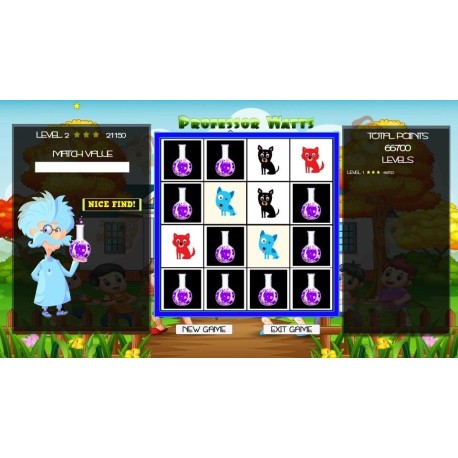 Professor Watts Memory Match Puppies Steam CD Key
