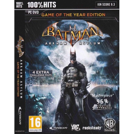Batman: Arkham Asylum GOTY Edition PC Epic Games Account